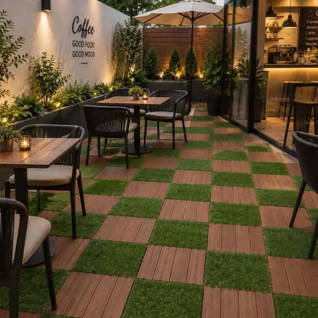 تایل ترموود چمن