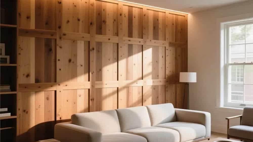 What is a wooden lamp and what is its use?