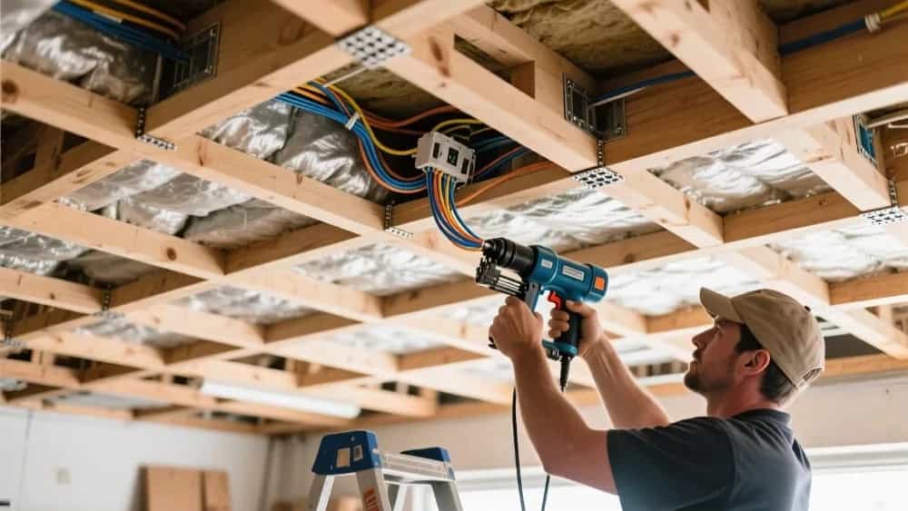 The best infrastructure for installing ceiling lamps