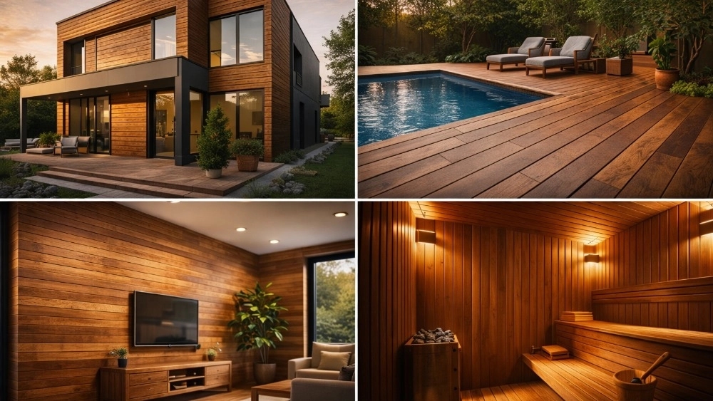 Applications of Thermowood (Azerwood) Applications of Thermowood (Azerwood)
